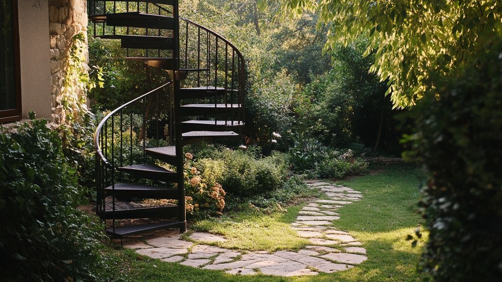 Combien coûte un escalier en colimaçon standard ou sur mesure en 2026 ?