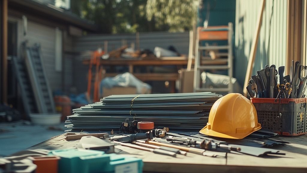 Comment évolue le coût total d’une toiture bac acier selon la surface et la complexité