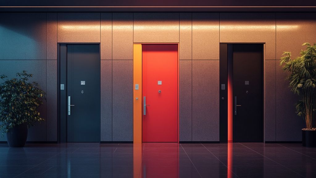 Comment évolue le tarif selon la résistance au feu et le type de porte