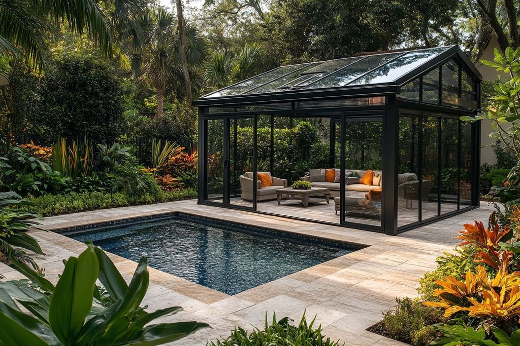 Prix d'un abri de piscine bas
