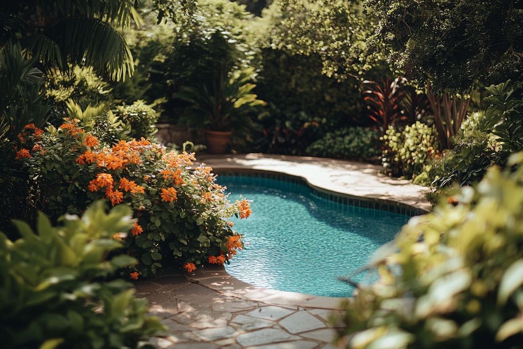 Prix d'une piscine semi-enterrée