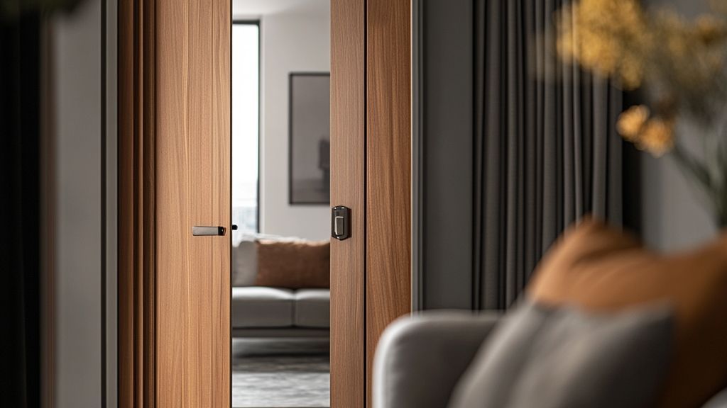Quel est l’intérêt d’investir dans une porte à galandage pour valoriser un bien immobilier ?