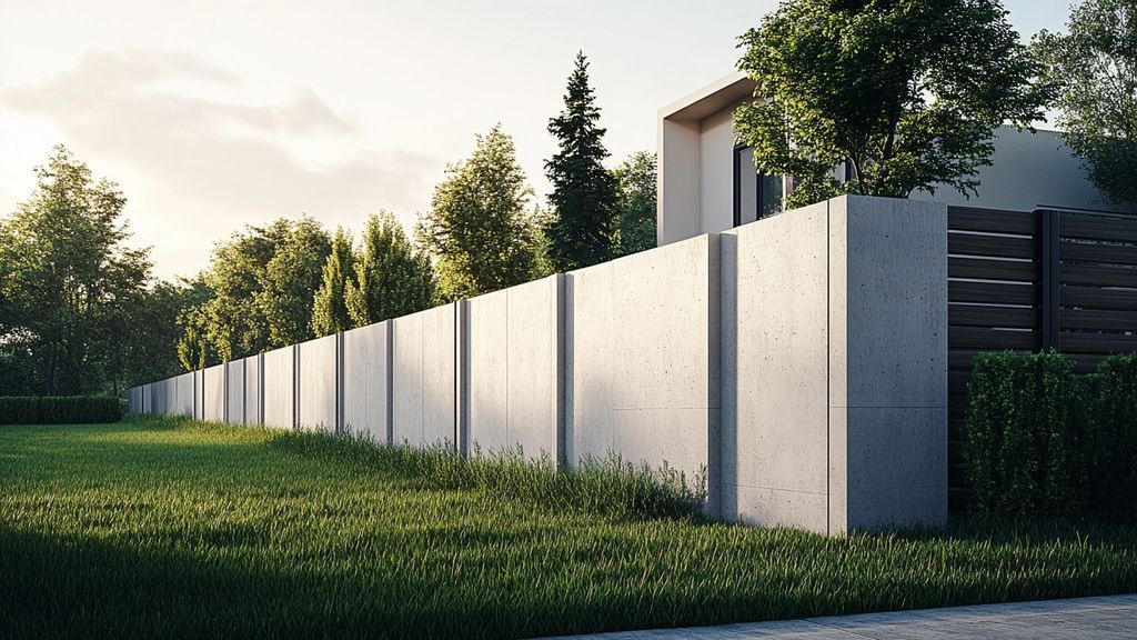 Comment bien choisir sa clôture béton pour concilier esthétique, budget et durabilité ?
