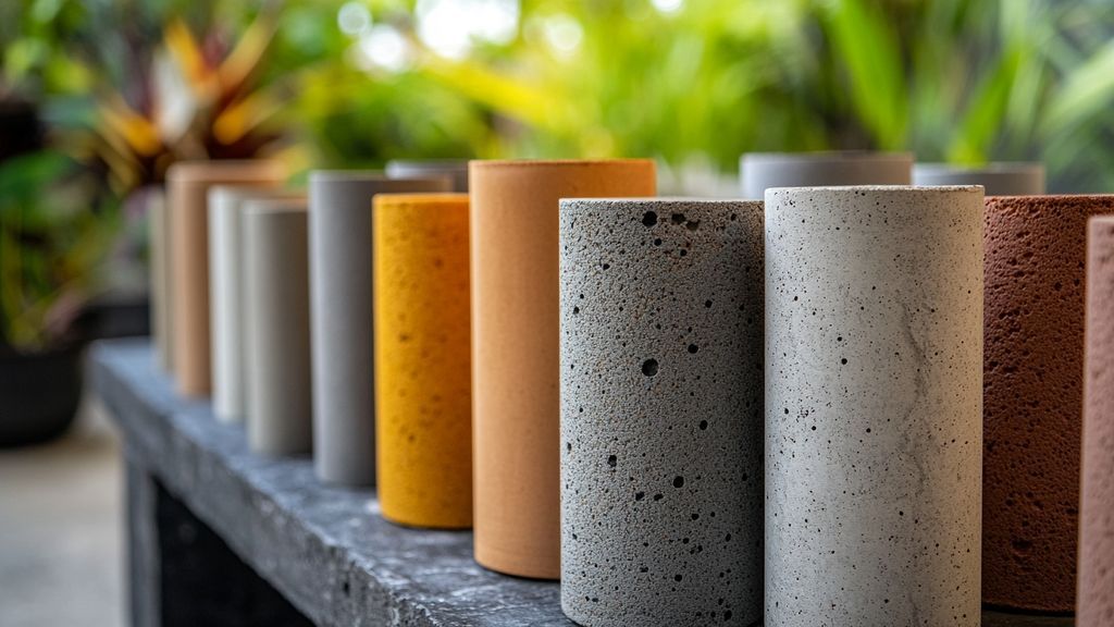 Comment se répartissent les différents tarifs selon le type de béton drainant ?