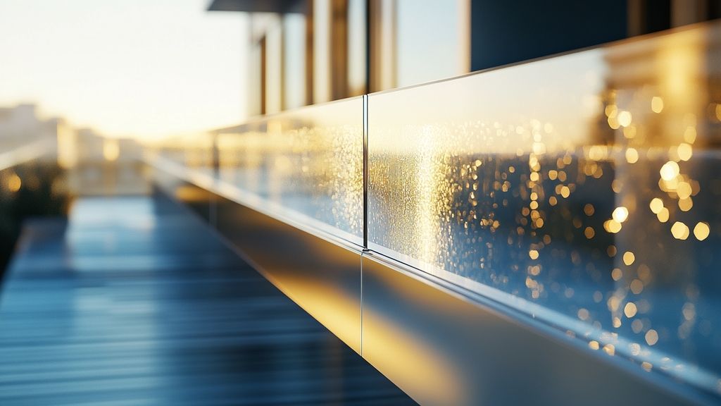 Quel est le prix moyen d’un garde-corps selon le matériau ?