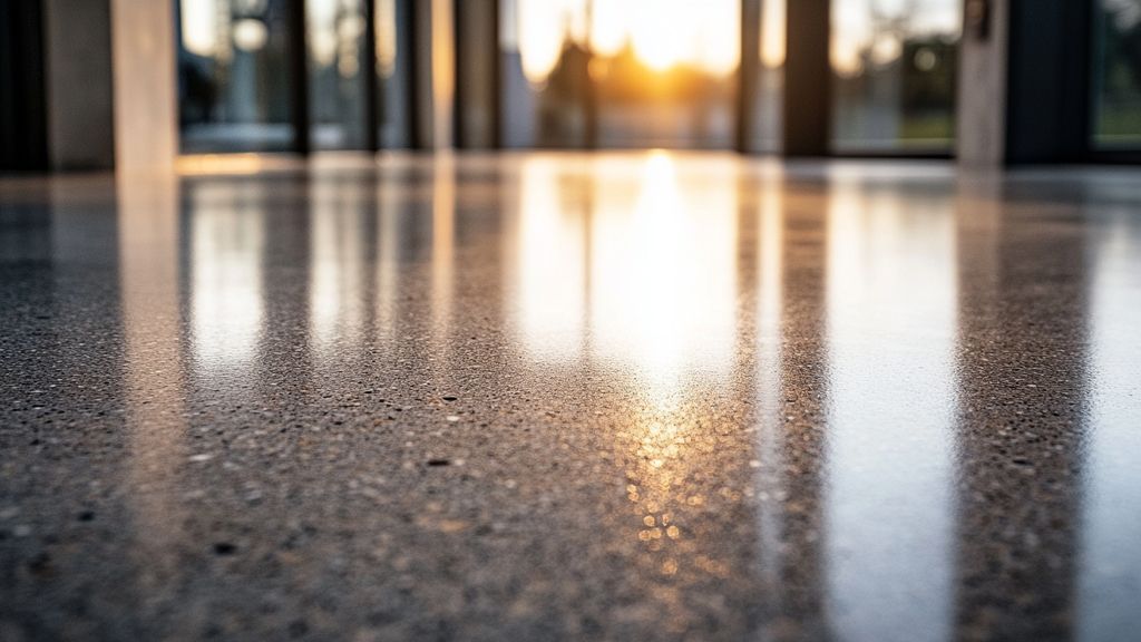 Quelle influence a la finition sur le prix et la durabilité du béton ciré ?