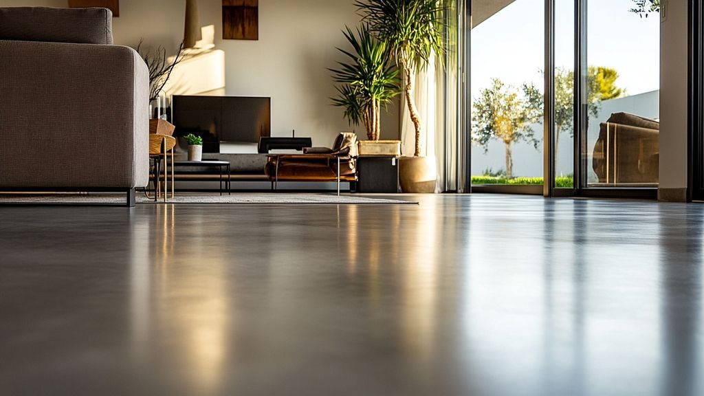 Quelles différences de prix entre les types de béton ciré disponibles ?