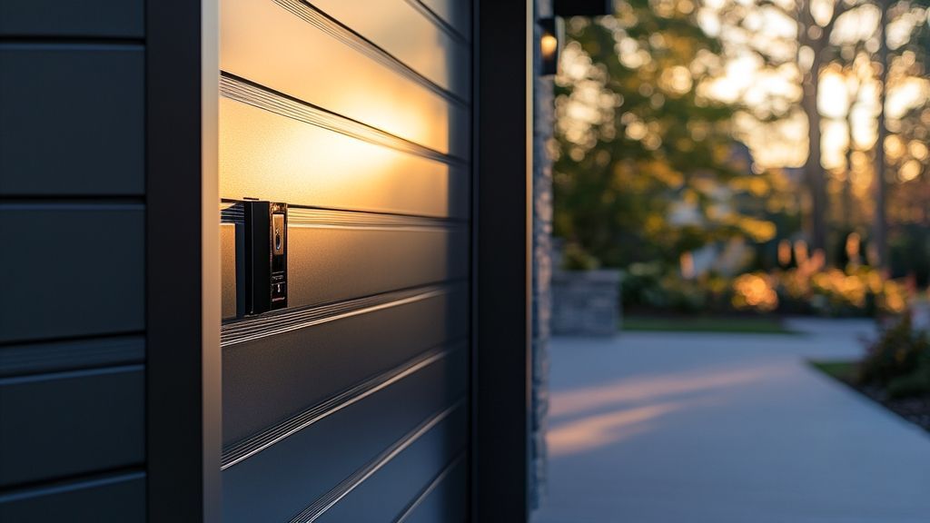 Quels sont les avantages des matériaux comme l’acier, l’aluminium, le bois ou le PVC pour une porte sectionnelle?